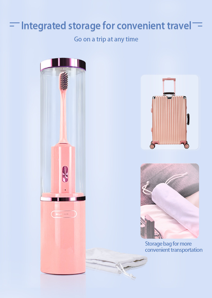 Ricarica wireless UV disinfettazione per adulti OEM spazzolino elettrico sonico con timer intelligente 10