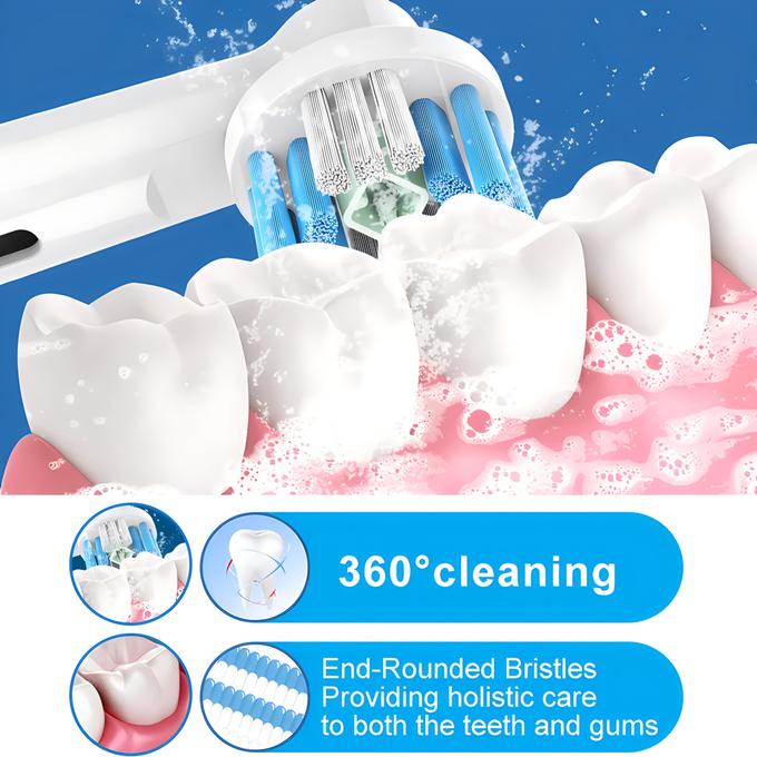 Oralchip Teste di spazzolino elettrico Sostituzione di Teste di spazzolino orale In magazzino 3