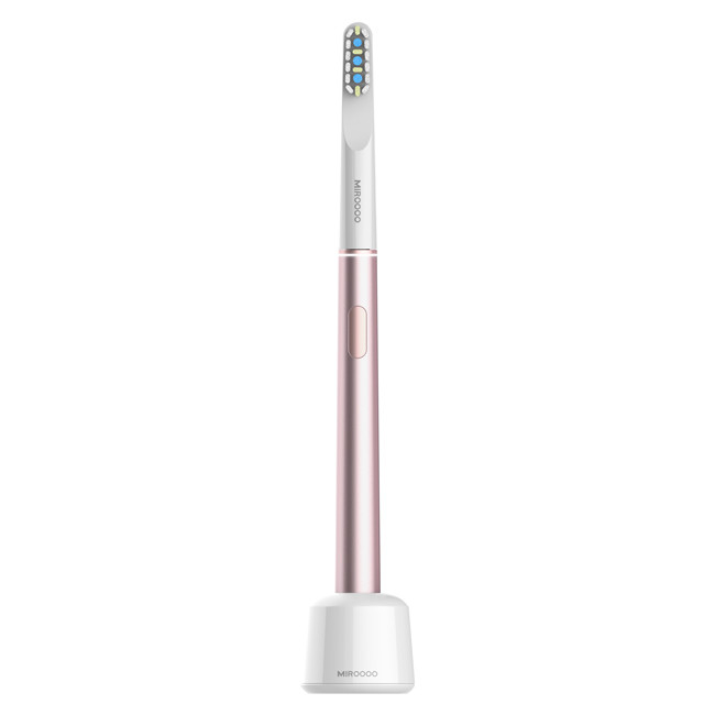 LOGO Rechargeable Sonic Electric Toothbrush su ordinazione a pile impermeabilizza 2