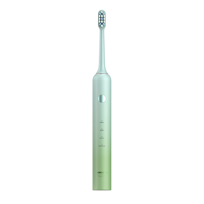 4 modi Sonic Waterproof Electric Toothbrush 3.7V ricaricabile con le setole molli 4